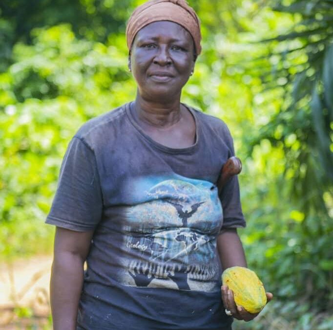 Queen Mother of Abomasu empowers the community through agriculture and calls for youth involvement.