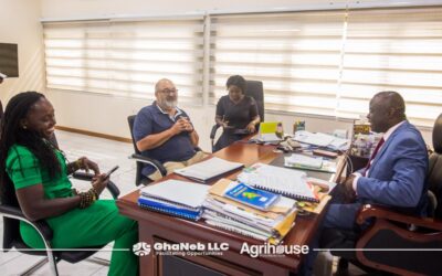 Former Nebraska Senator,ken schilz Engages in Ghana -Nebraska Partnership Talk with Deputy Agric Minister