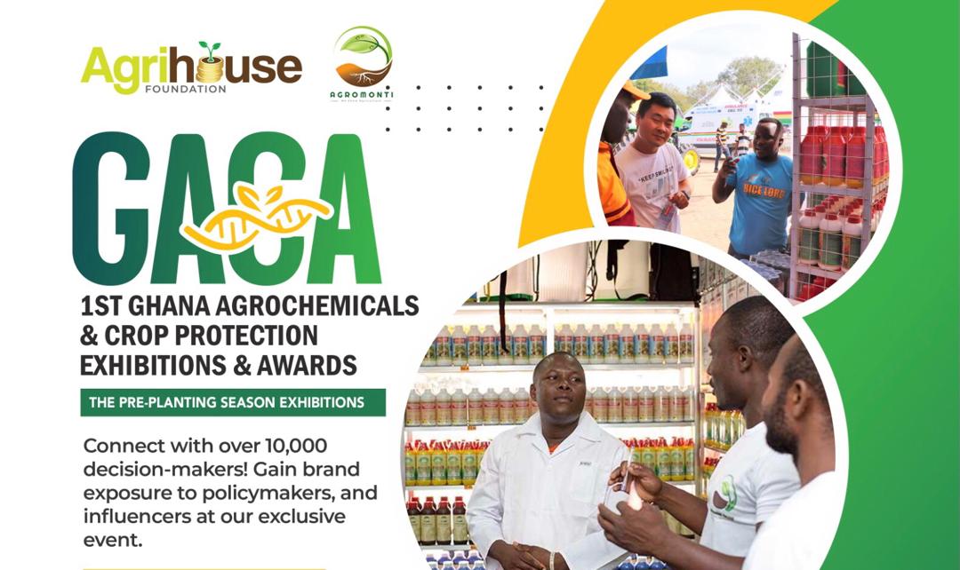 Agrihouse Foundation to host  1st Ghana Agrochemical and Crop Protection Exhibitions and Awards (GACA)